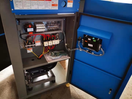 Touchableコントローラーが付いている22kw/30hp空気端ねじ圧縮機