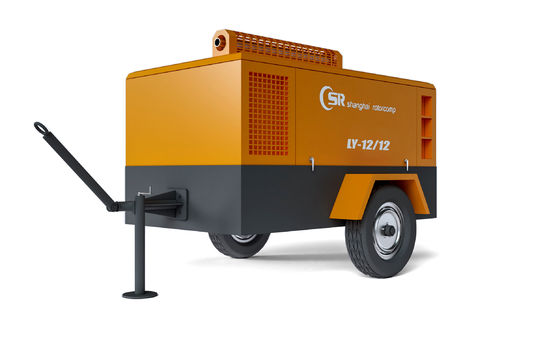 産業/商業的な使用のために合成物質が付いているディーゼルねじ圧縮機/鉱油