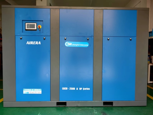 200KWVSDスクリューコンプレッサー エネルギー節約 高効率低騒音