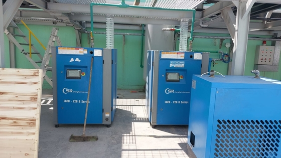 30% エネルギー 節約 37kw/100hp VSD スクロール コンプレッサー 7-15bar