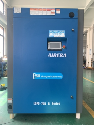 効率性 LGFD-75KW 低騒音 スクリューエアコンプレッサー 空気冷却