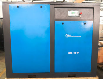 110KW頻度インバーターが付いている回転式空気VSDねじ圧縮機150Hp