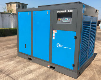 185Kw 250Hpねじ空気圧縮機の回転式ベーン オイルは運転された直接に油を差しました
