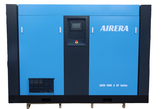 上海ローターコンパ AGCD-160D A VP インテリジェントコントローラ 費用削減と持続的な運用のための直接駆動スクリューエアコンプレッサー