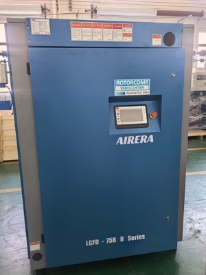 上海ローターコンパ LGFD-75B B 工業用直送回転螺旋圧縮機