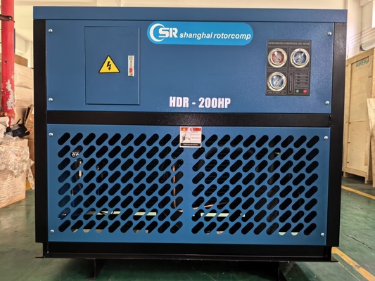 上海ローターコンプ HDR-200HP 産業用冷凍式エアドライヤー、乾燥能力