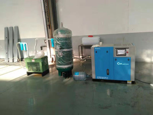 冶金学オイル自由な20L水ねじ空気圧縮機