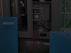 上海ロータコンプ 22kw / 30HP,16bar,タンクに搭載されたスクリューコンプレッサー