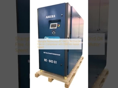 上海ローターコンパ RC-042 S1 エアエンド オイルフリーエアコンプレッサー 2890 Min モータースピード